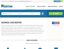 Tablet Screenshot of businesslinkboston.com